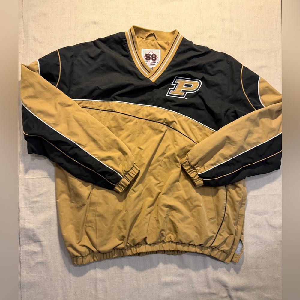 58 Events Pullover Jacket Purdue University XXL NWOT